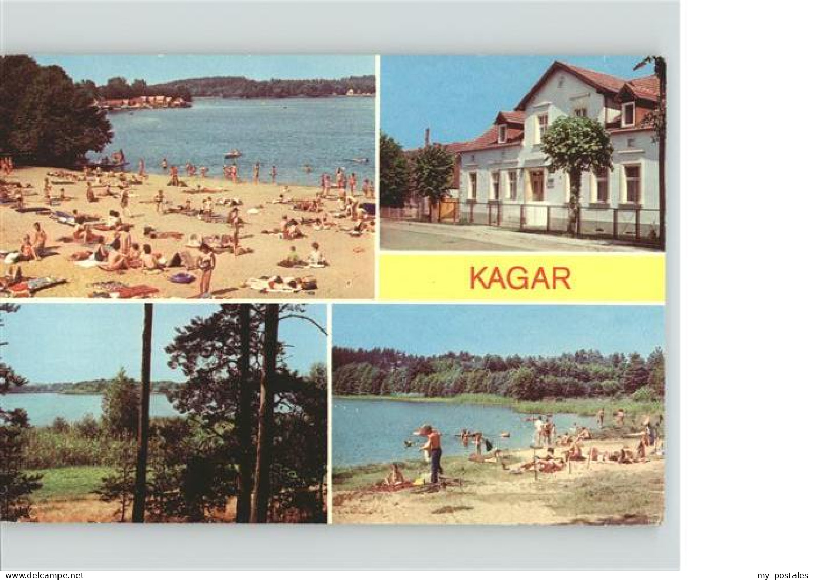 41085705 Kagar Badestrand See Rheinsberg - Zechlinerhütte