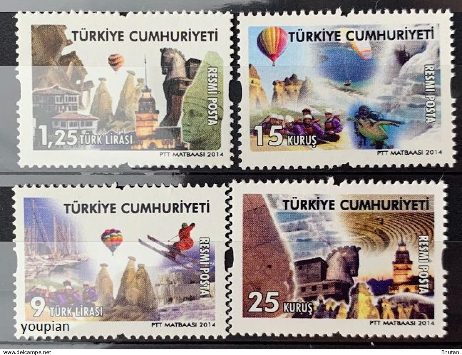 Türkiye 2014, Cappadocia, MNH Stamps Set - Neufs