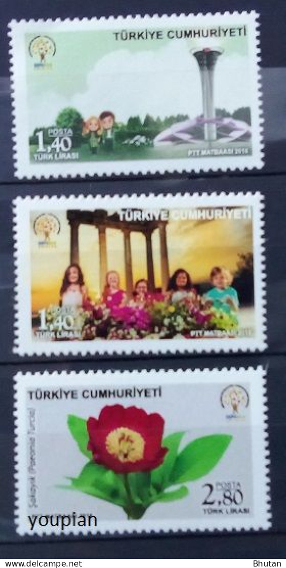 Türkiye 2014, EXPO Antalya, MNH Stamps Set - Neufs