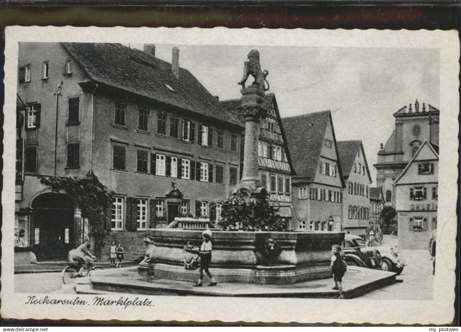 41083845 Neckarsulm Marktplatz Brunnen Neckarsulm - Neckarsulm