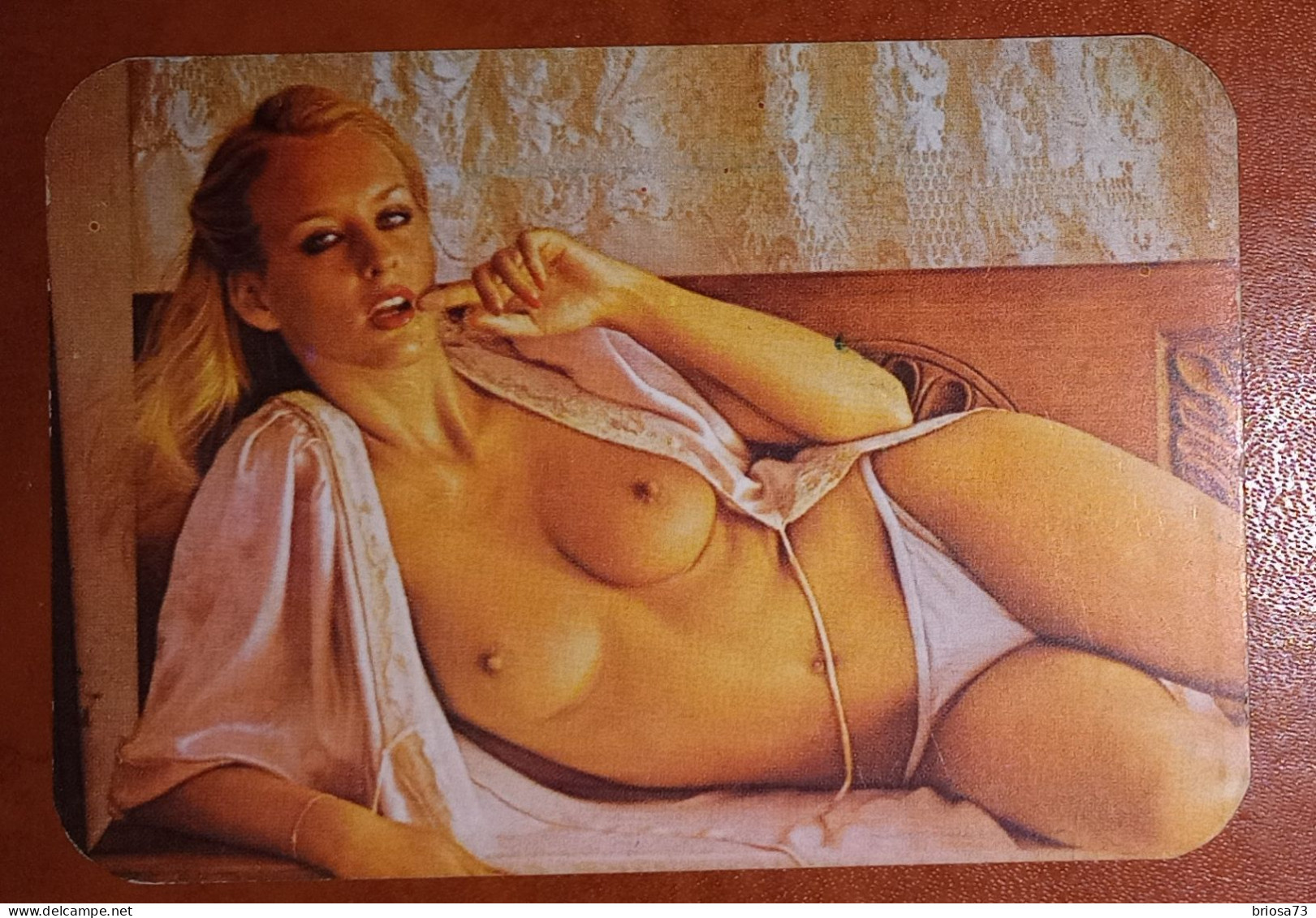 CALENDRIER DE POCHE. Femmes, Filles, érotique. 1985 - Small : 1981-90