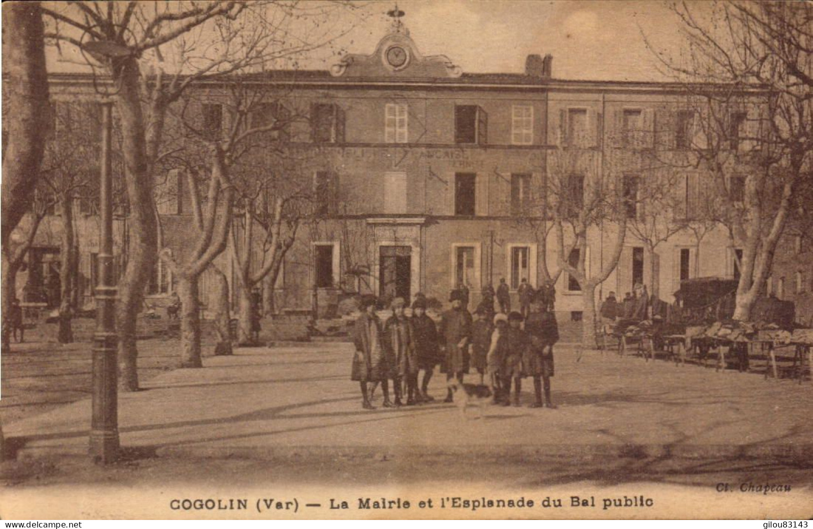 Var, Cogolin, La Mairie Et L Esplanade Du Bal Public - Cogolin