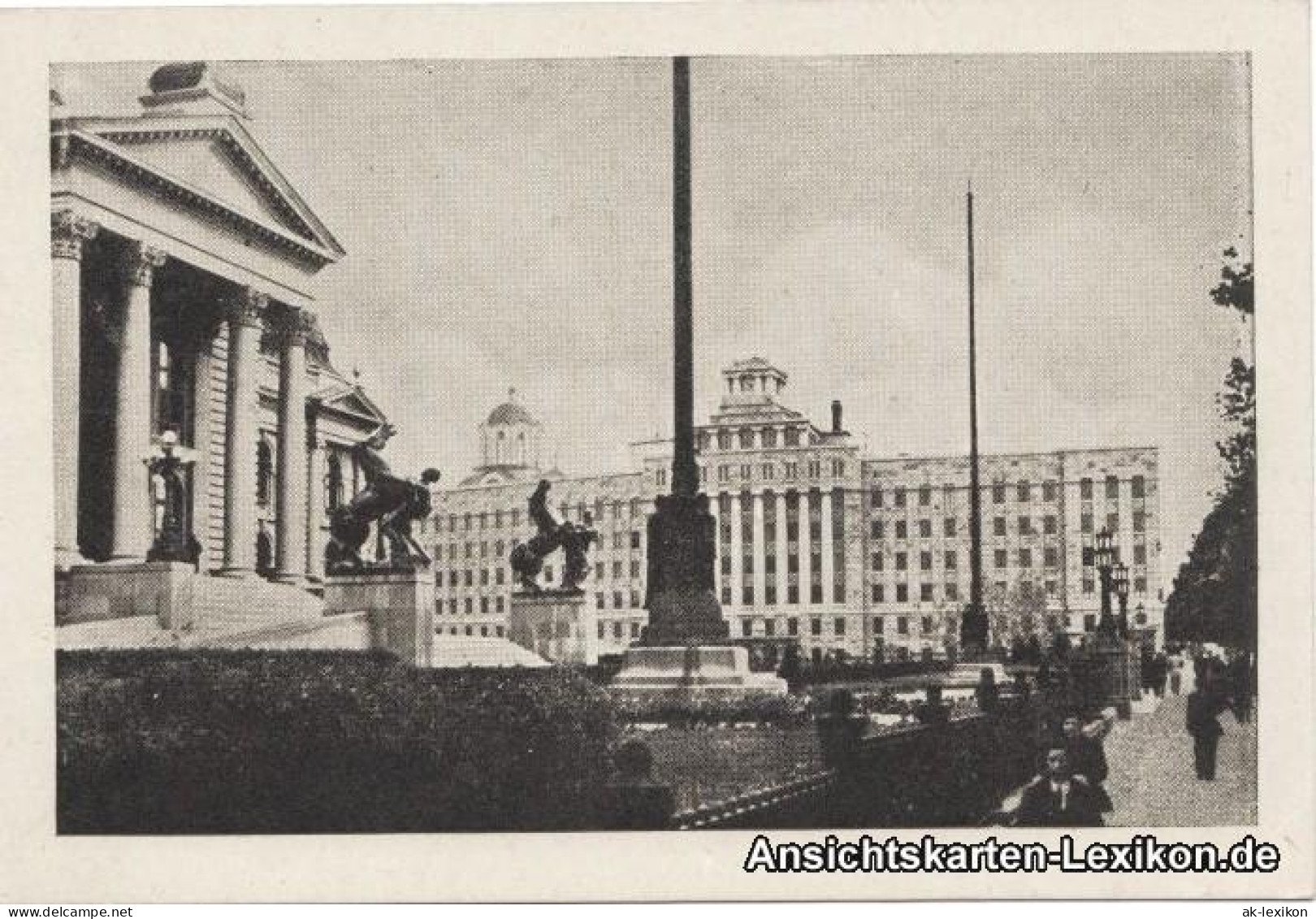 Postcard Belgrad Beograd (Београд) Skupstina I Post Stedionica  - Serbie