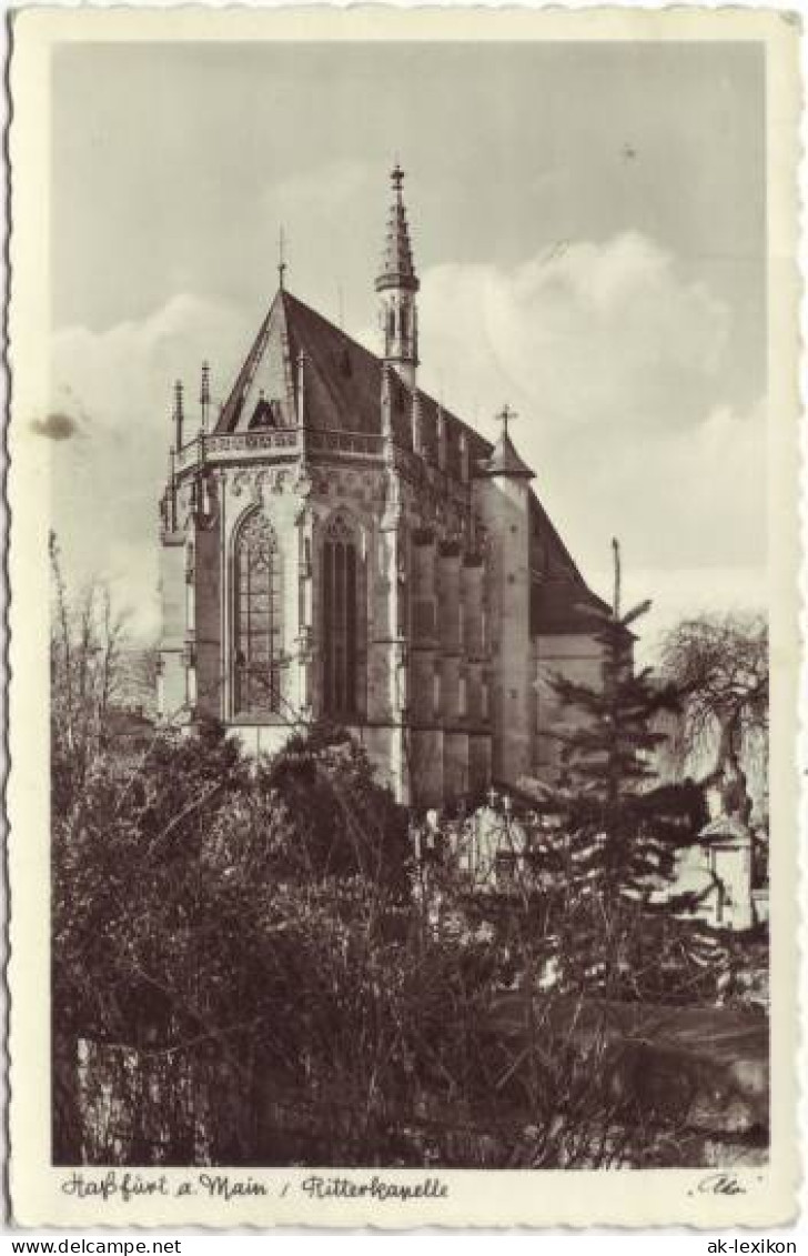 Ansichtskarte Haßfurt (Main) Ritterkapelle 1951 - Hassfurt