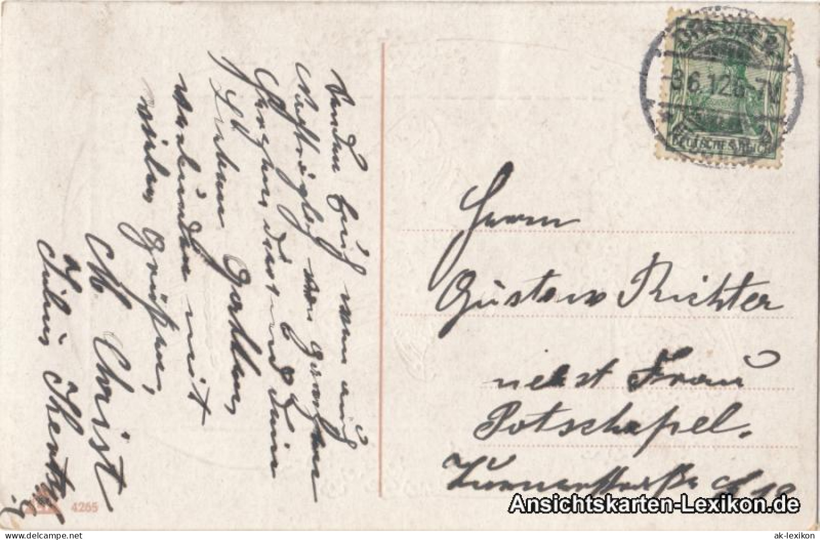 Ansichtskarte  HERZLICHEN GLÜCKWUNSCH Zum Geburtstag 1912 - Geburtstag