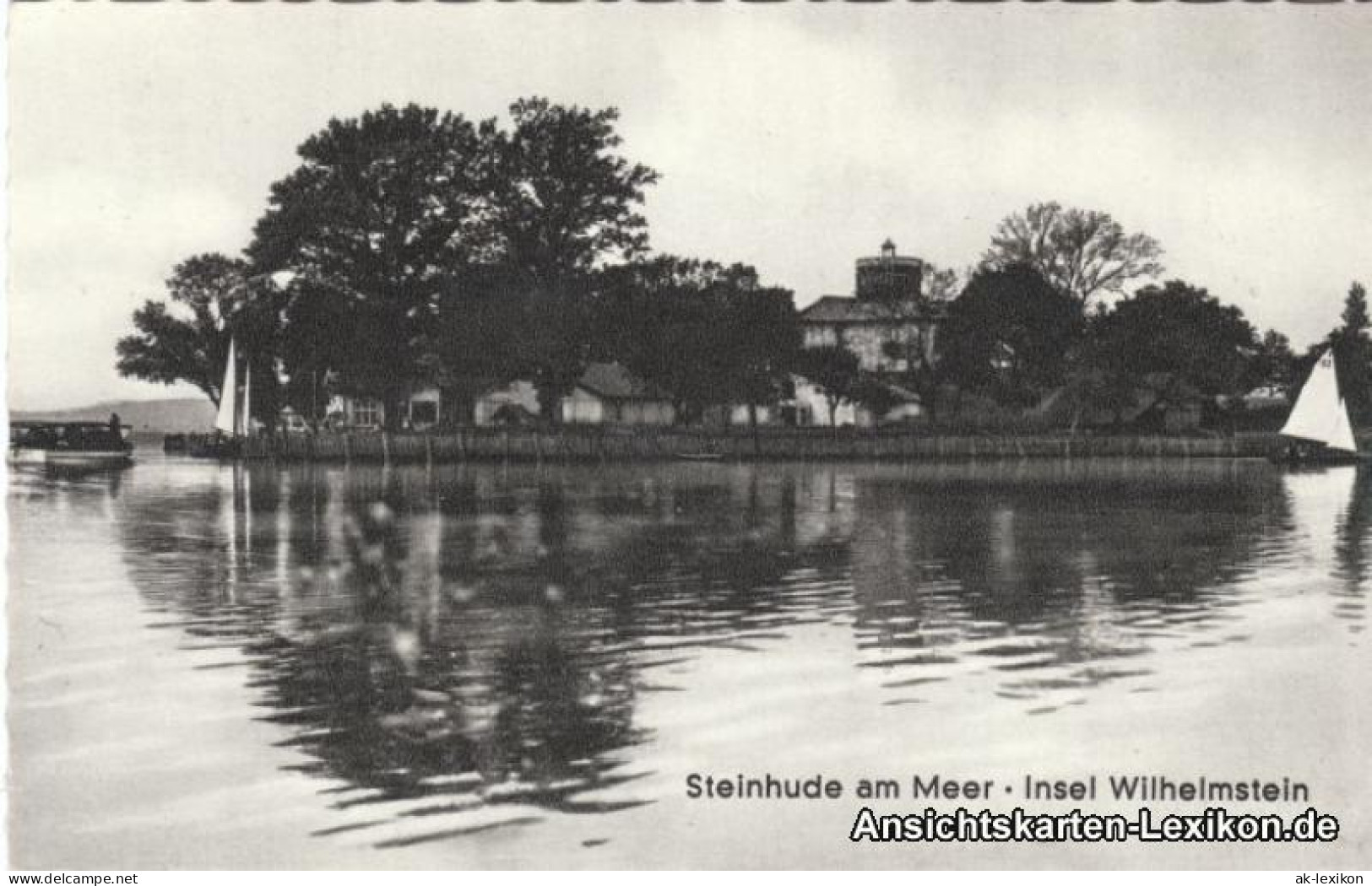 Ansichtskarte Wunstorf Insel Wilhelmstein - Steinhude Am Meer 1970 - Wunstorf