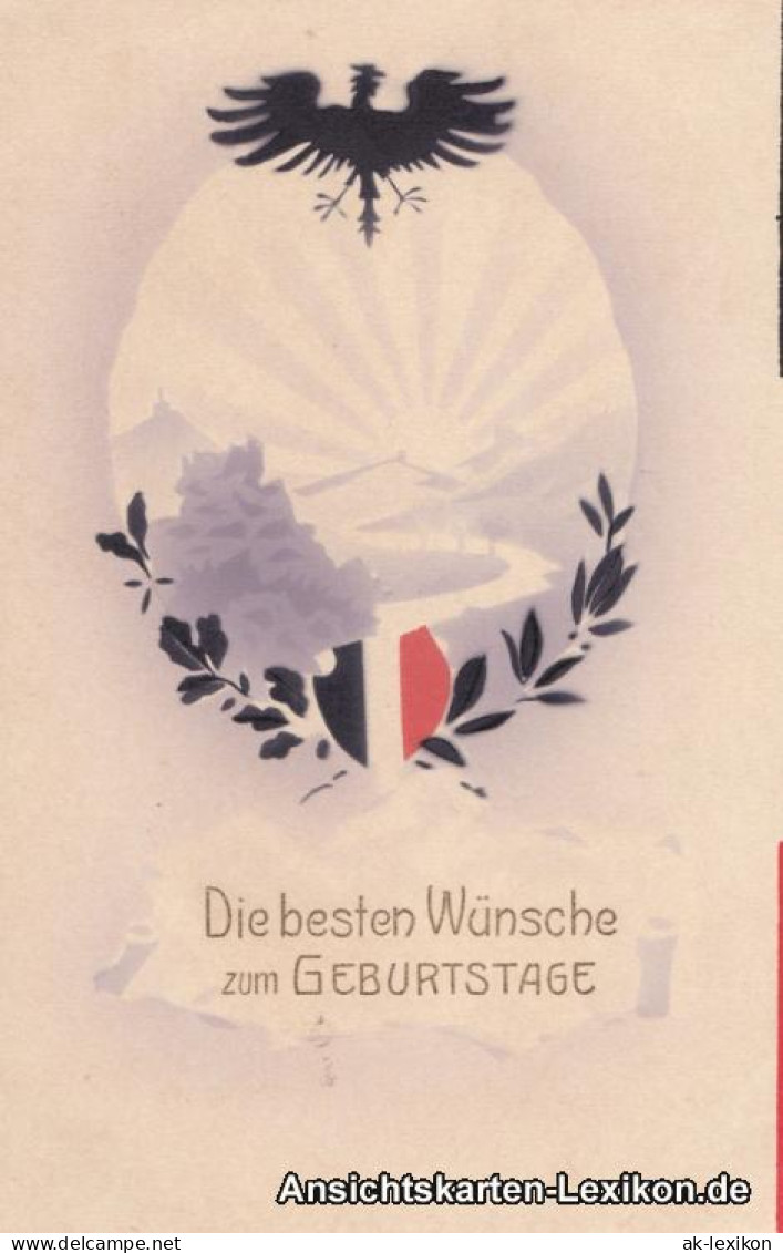 Ansichtskarte  Die Besten Wünsche Zum GEBURTSTAGE 1917 - Geburtstag