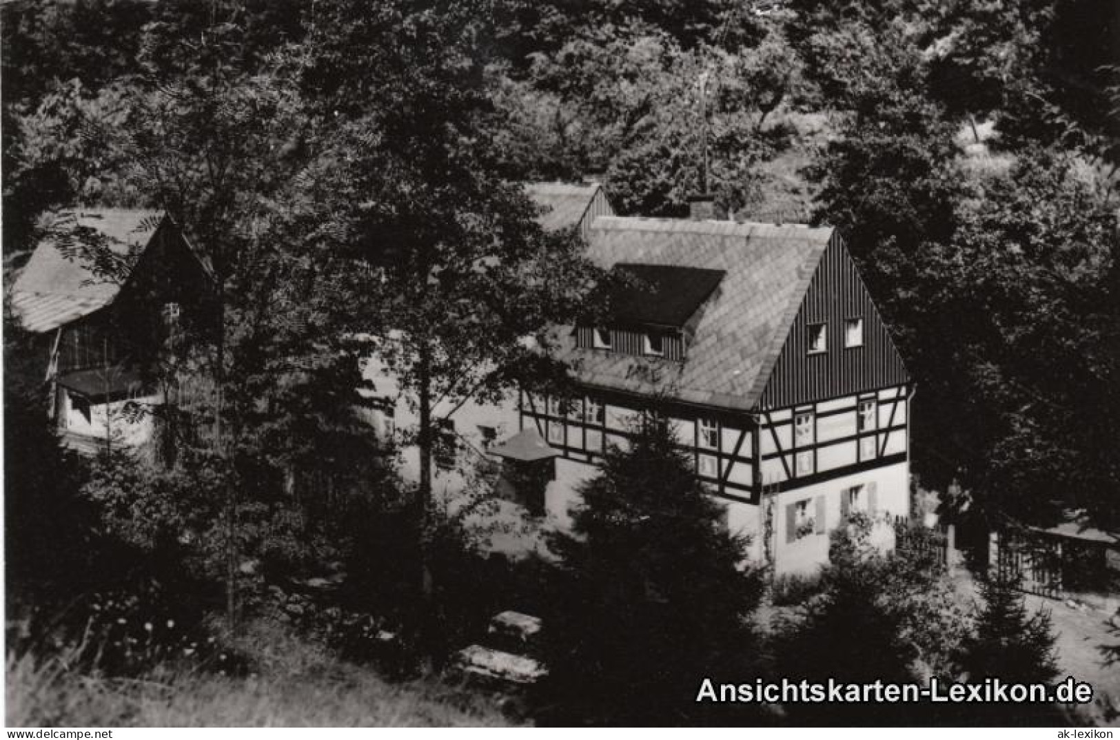 Kleinhennersdorf-Gohrisch (Sächs. Schweiz) Ferienheim Liethenmühle 1979 - Kleinhennersdorf