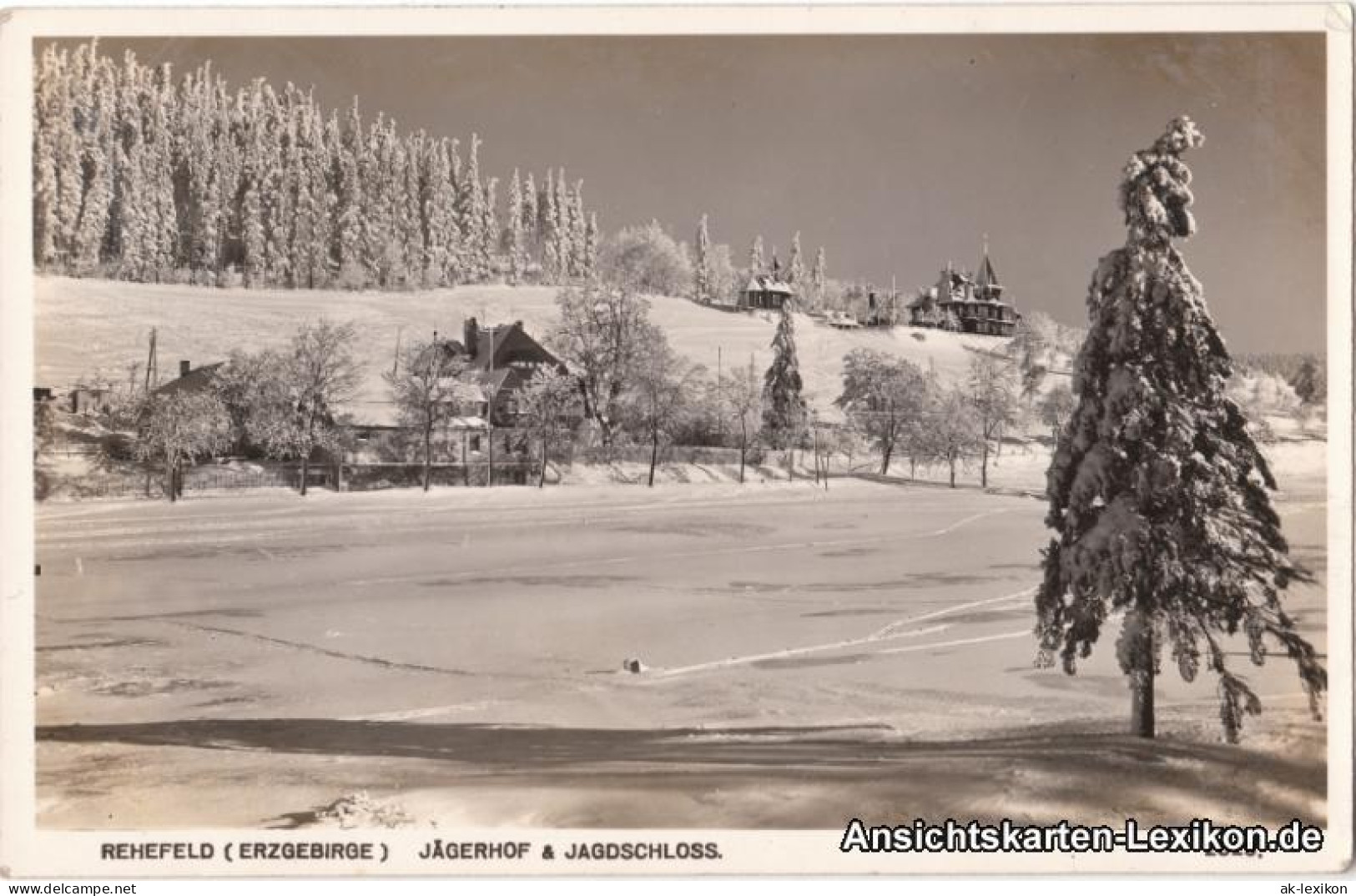 Rehefeld-Altenberg (Erzgebirge) Jägerhof Und Jagdschloss - Foto AK 1934 - Rehefeld