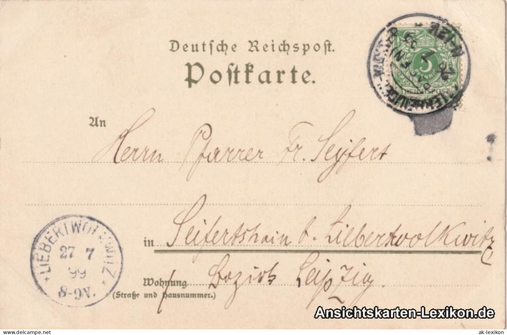 Ansichtskarte Oppenau Allerheiligen - Kloster 1899 - Oppenau