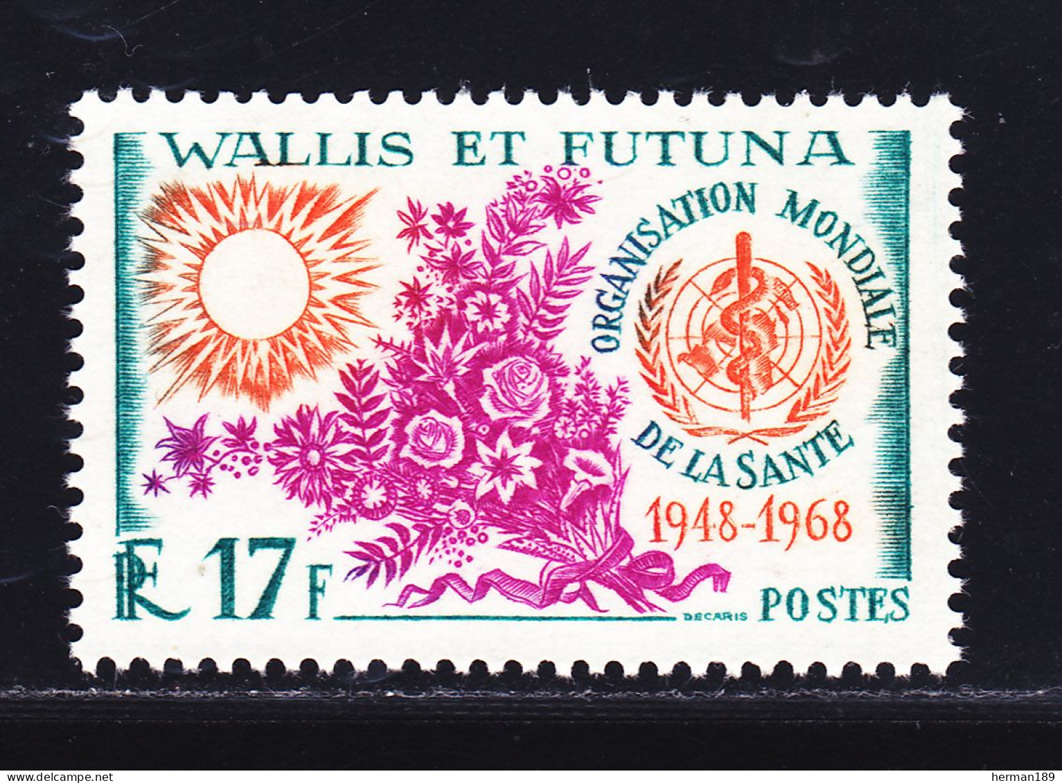 WALLIS ET FUTUNA N°  172 ** MNH Neuf Sans Charnière, TB (D6760) Anniversaire De L'O.M.S. - 1968 - Ongebruikt