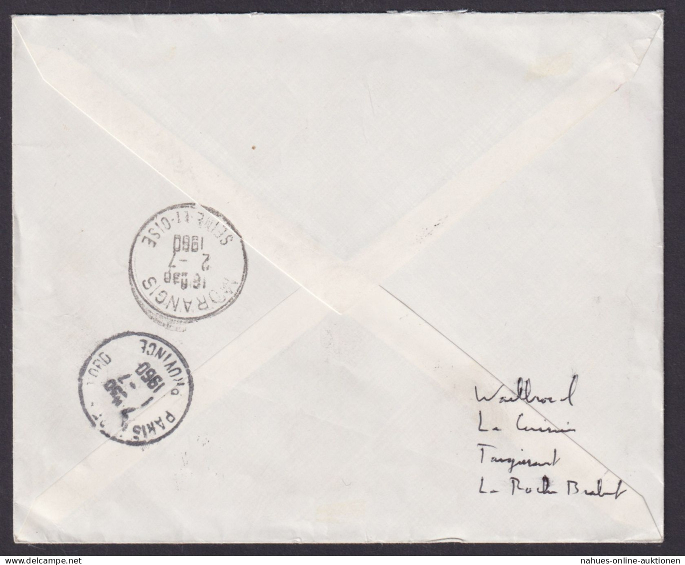 Belgien Brief 1198-1205 Echt Gelaufener FDC Morangis Seine Et Oise Frankreich - Otros & Sin Clasificación