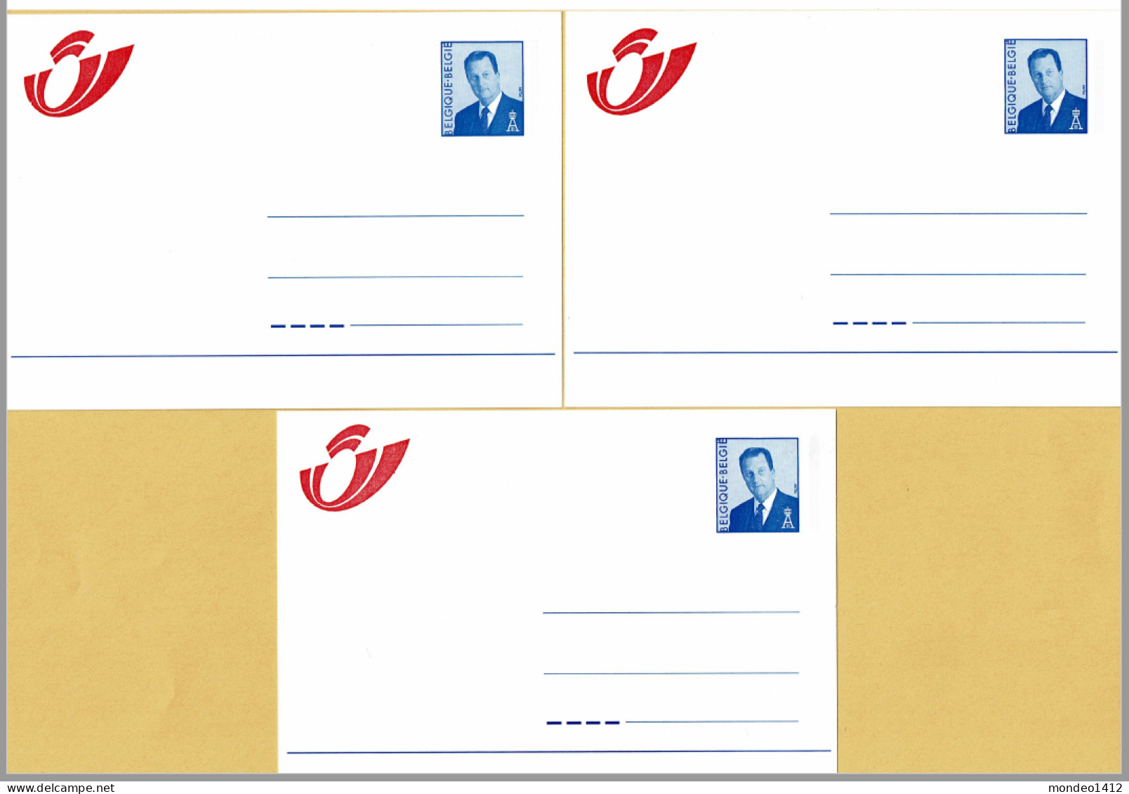 1998 - Briefkaarten - Mutapost Nieuw Postlogo - Adresverandering - Compleet N-F-D - Adressenänderungen