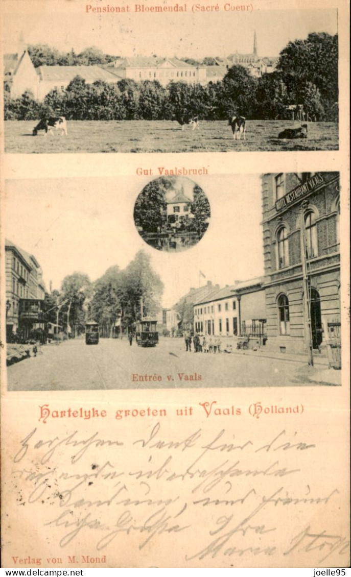 Vaals - Vierlandenblick - Zollwache - Douane - Vierlandenpunt - Bleyberg - Aachen - Neutraal Gebied - 1902 - Vaals