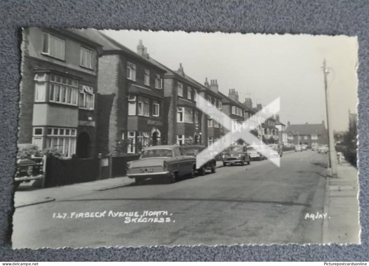FIRBECK AVENUE AVENUE NORTH SKEGNESS OLD R/P POSTCARD LINCOLNSHIRE - Other & Unclassified