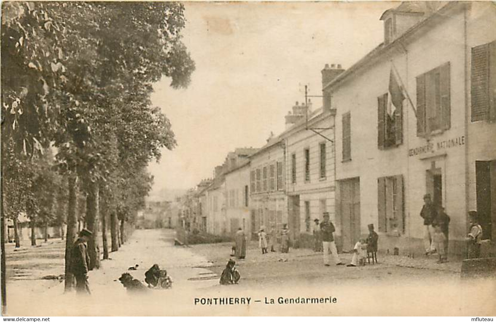 77* PONTHIERRY  La Gendarmerie           RL08.0916 - Police - Gendarmerie