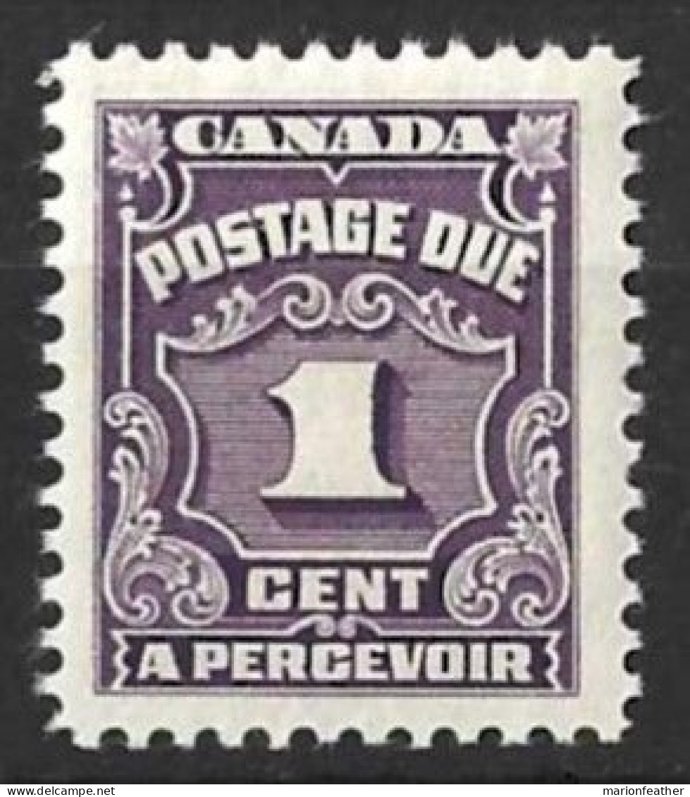 CANADA...KING GEORGE V...(1910-36.).....POSTAGE - DUE.....1c......SGD18......MH.... - Impuestos