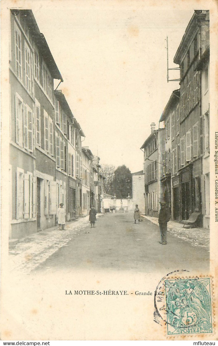 79* LA MOTHE ST HERAYE Grande Rue        RL09.0421 - La Mothe Saint Heray