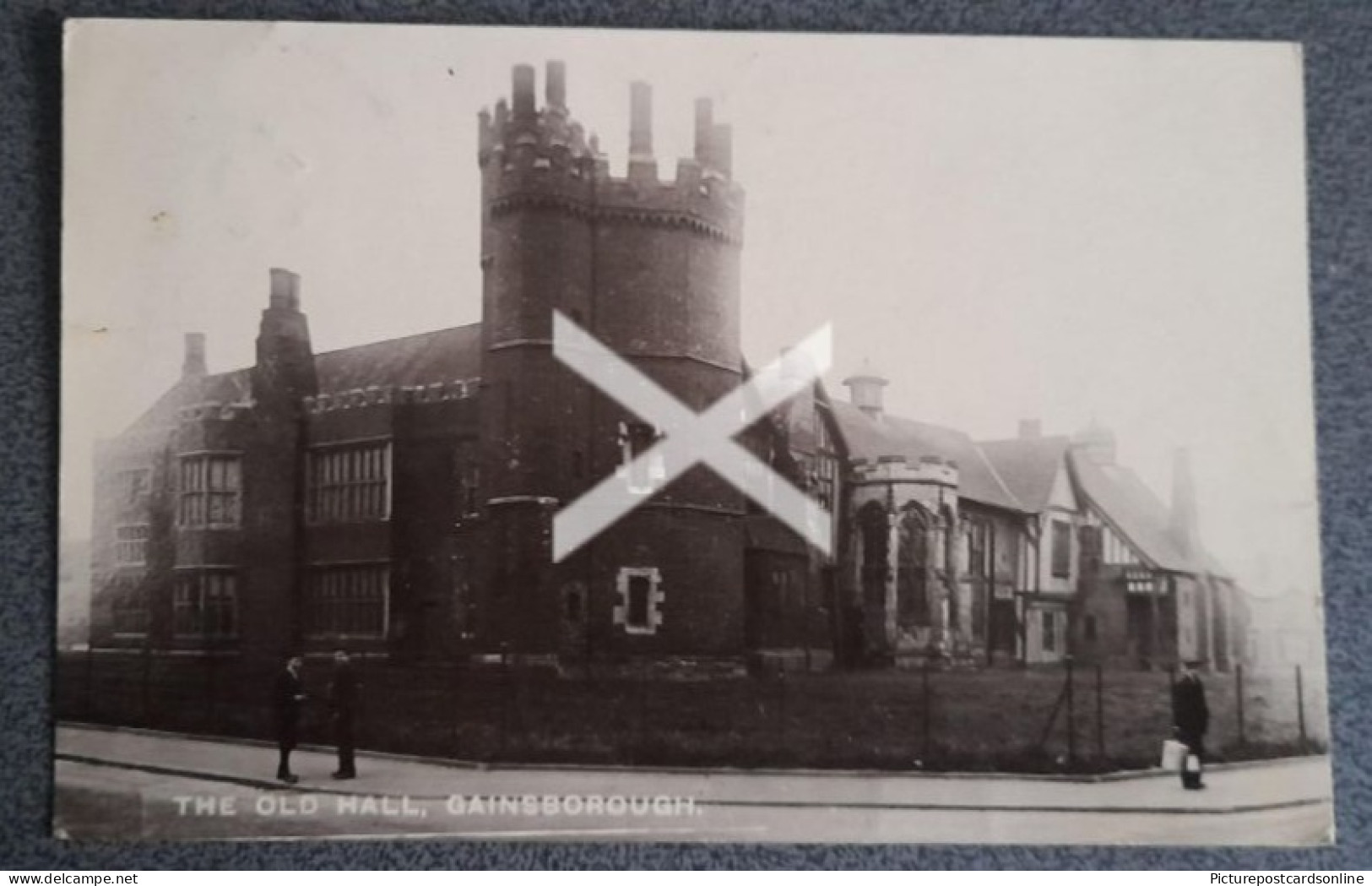 GAINSBOROUGH THE OLD HALL OLD R/P POSTCARD LINCOLNSHIRE - Other & Unclassified
