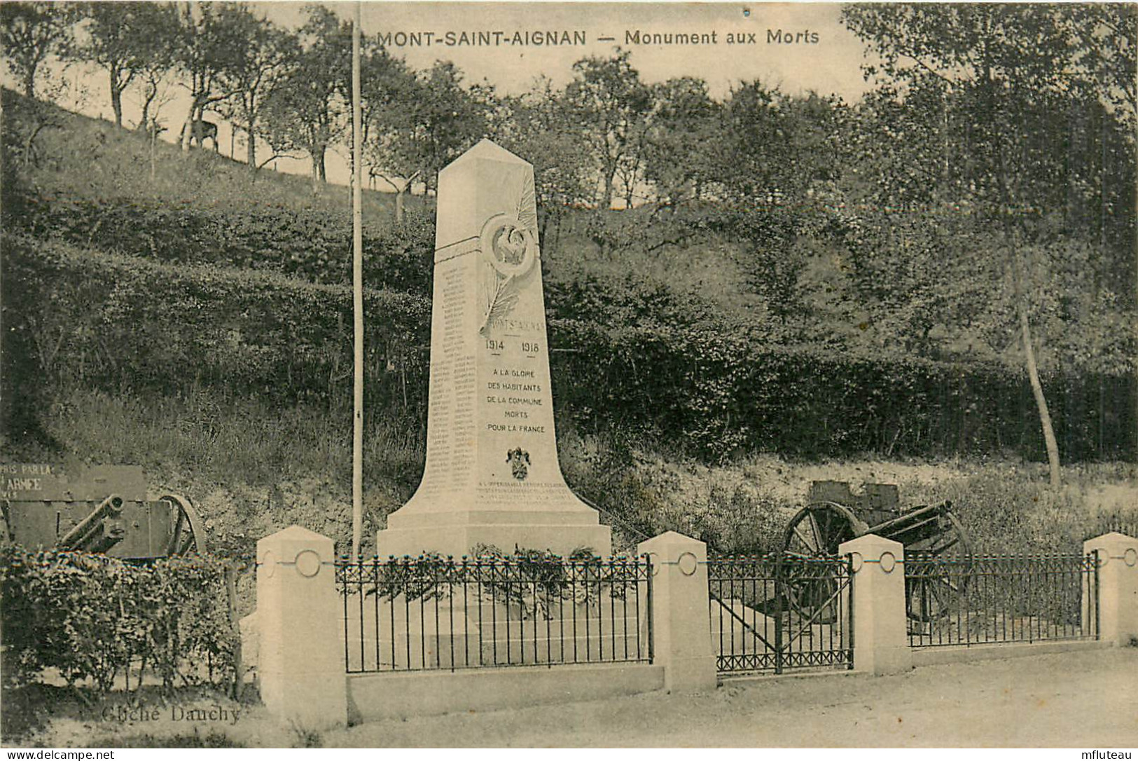 76* MONT ST AIGNAN  Monument Aux Morts            RL27,1102 - Mont Saint Aignan