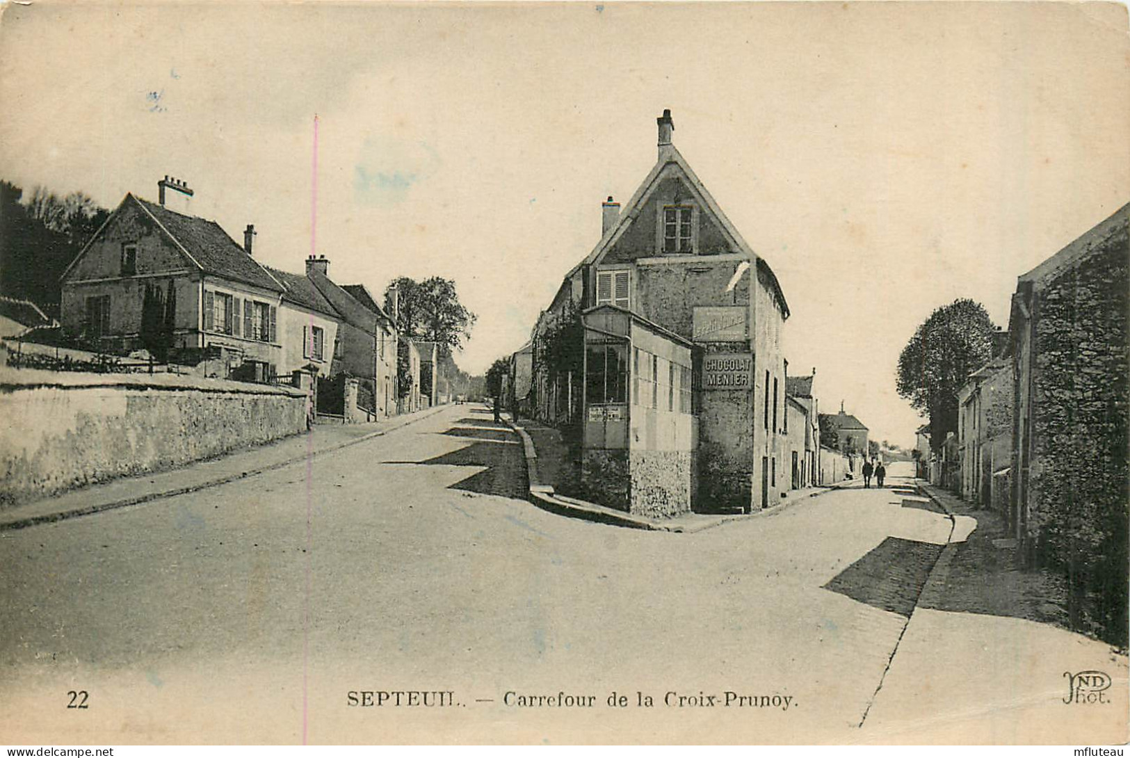 78* SEPTEUIL     Carrefour De La Croix Prunoy    RL27,1878 - Septeuil