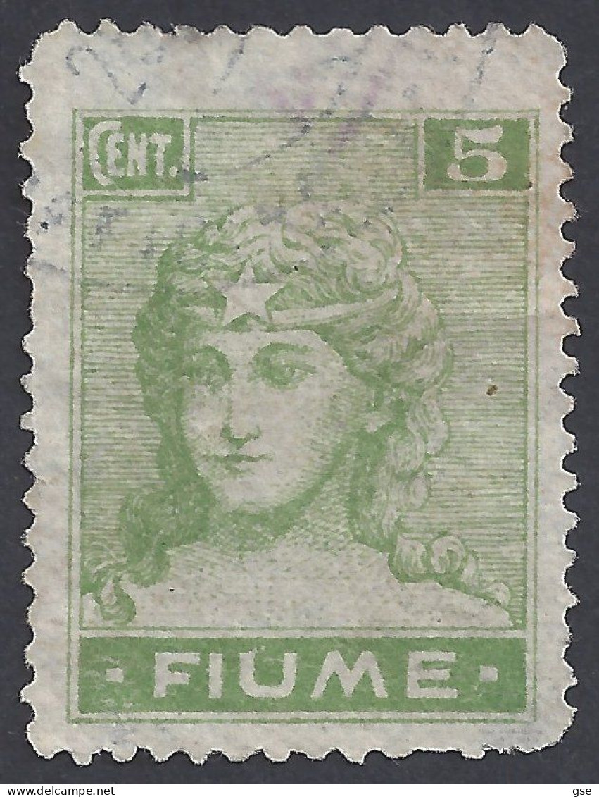FIUME 1919 - Sassone 34° - Allegoria | - Fiume