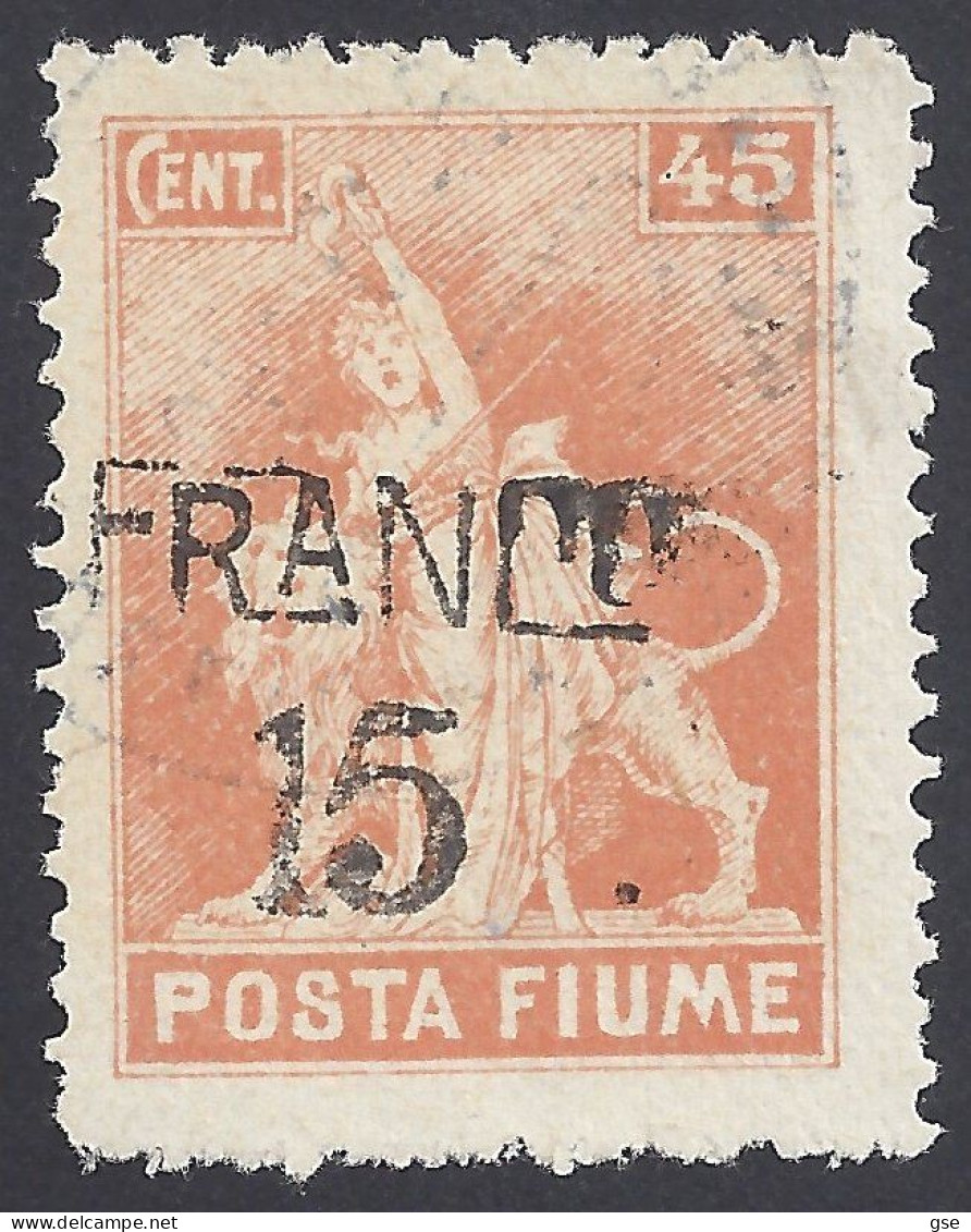 FIUME 1919 - Sassone 79° - Allegoria | - Fiume