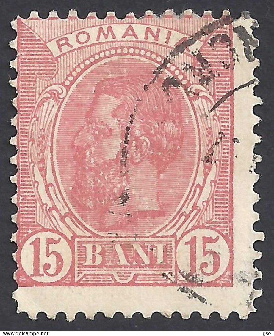 ROMANIA 1893-9 - Yvert 106° - Carol I | - Oblitérés