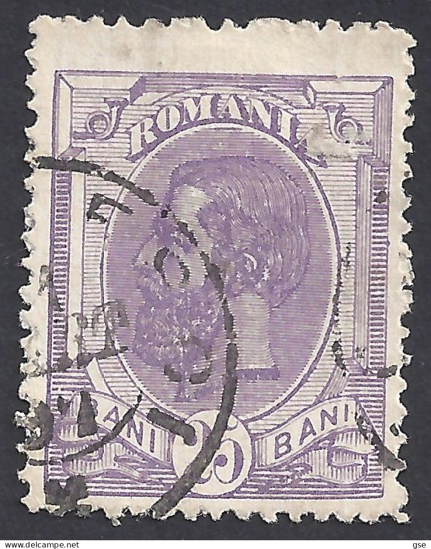 ROMANIA 1893-9 - Yvert 108° - Carol I | - Usati