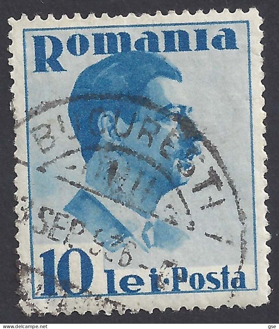 ROMANIA 1935 - Yvert 494° - Carol II | - Usado