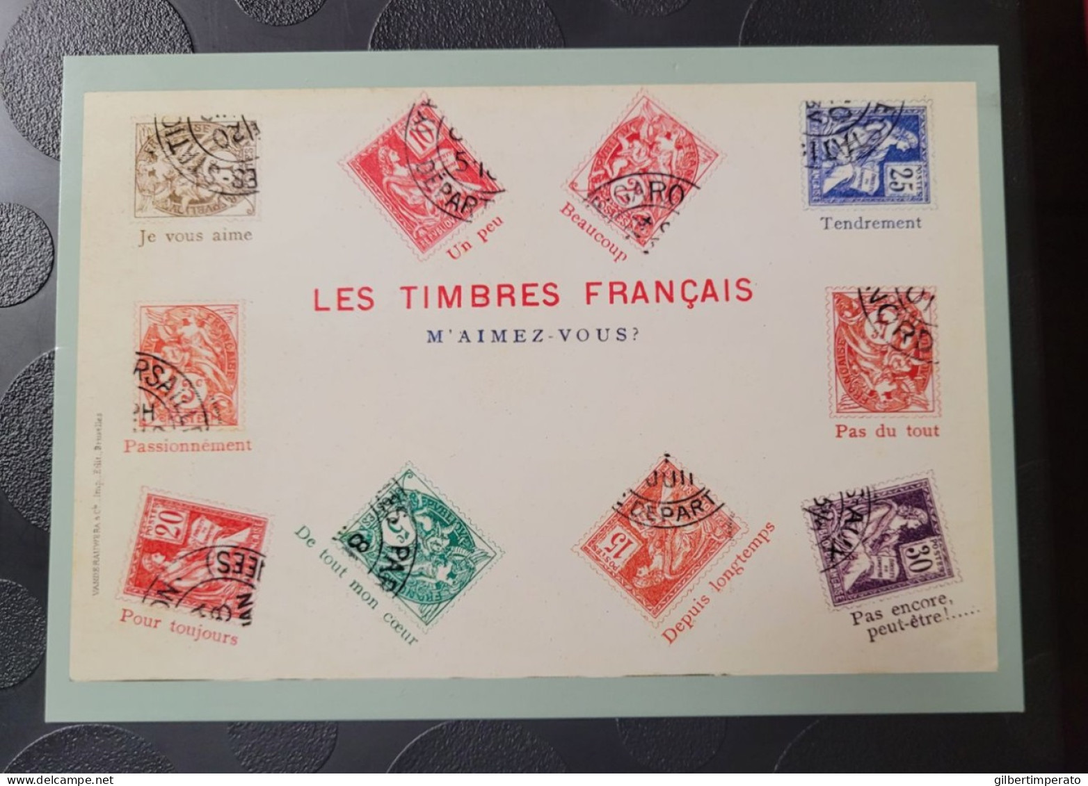 2020 Carte Prétimbrée Validité Monde "Le Langage Des Timbres" - 2020-…