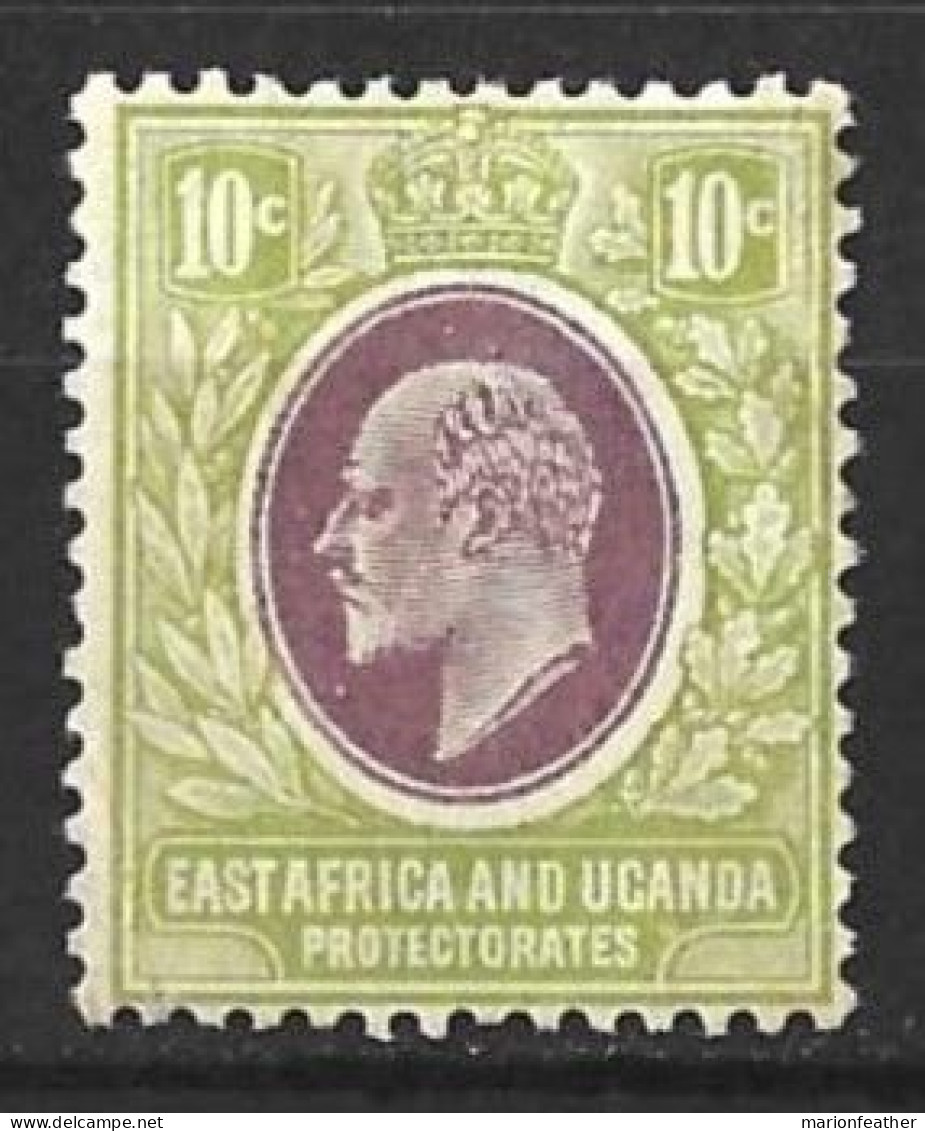 K.U.T....KING EDWARD VII..(1901-10.).....10c.....SG37.....(CAT.VAL.£13..)......MH... - Herrschaften Von Ostafrika Und Uganda