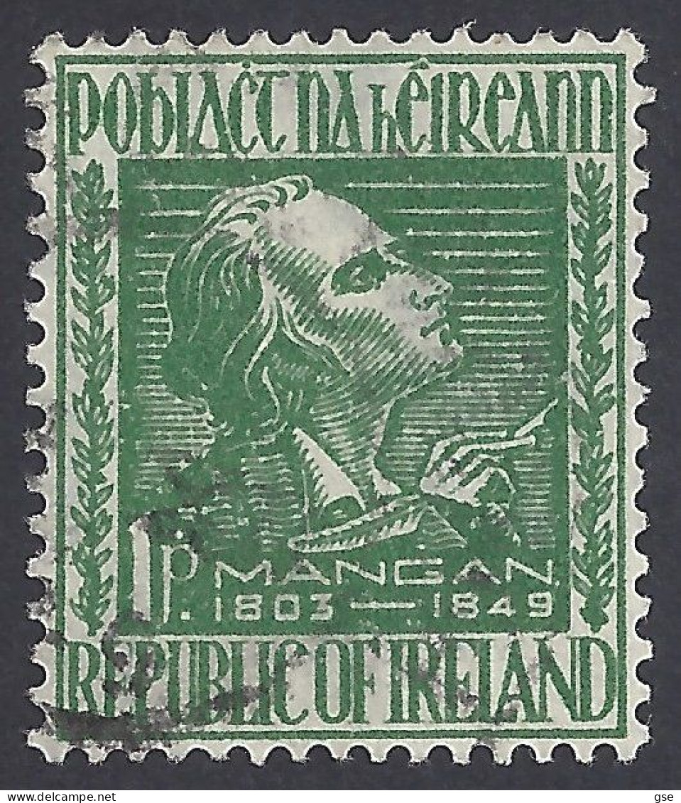 IRLANDA 1949 - Unificato 112° - Mangan | - Usados