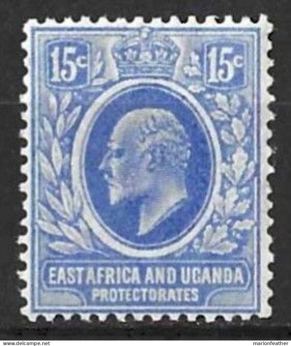 K.U.T....KING EDWARD VII..(1901-10.).....15c.....SG39......(CAT.VAL.£32..)......MH... - Herrschaften Von Ostafrika Und Uganda