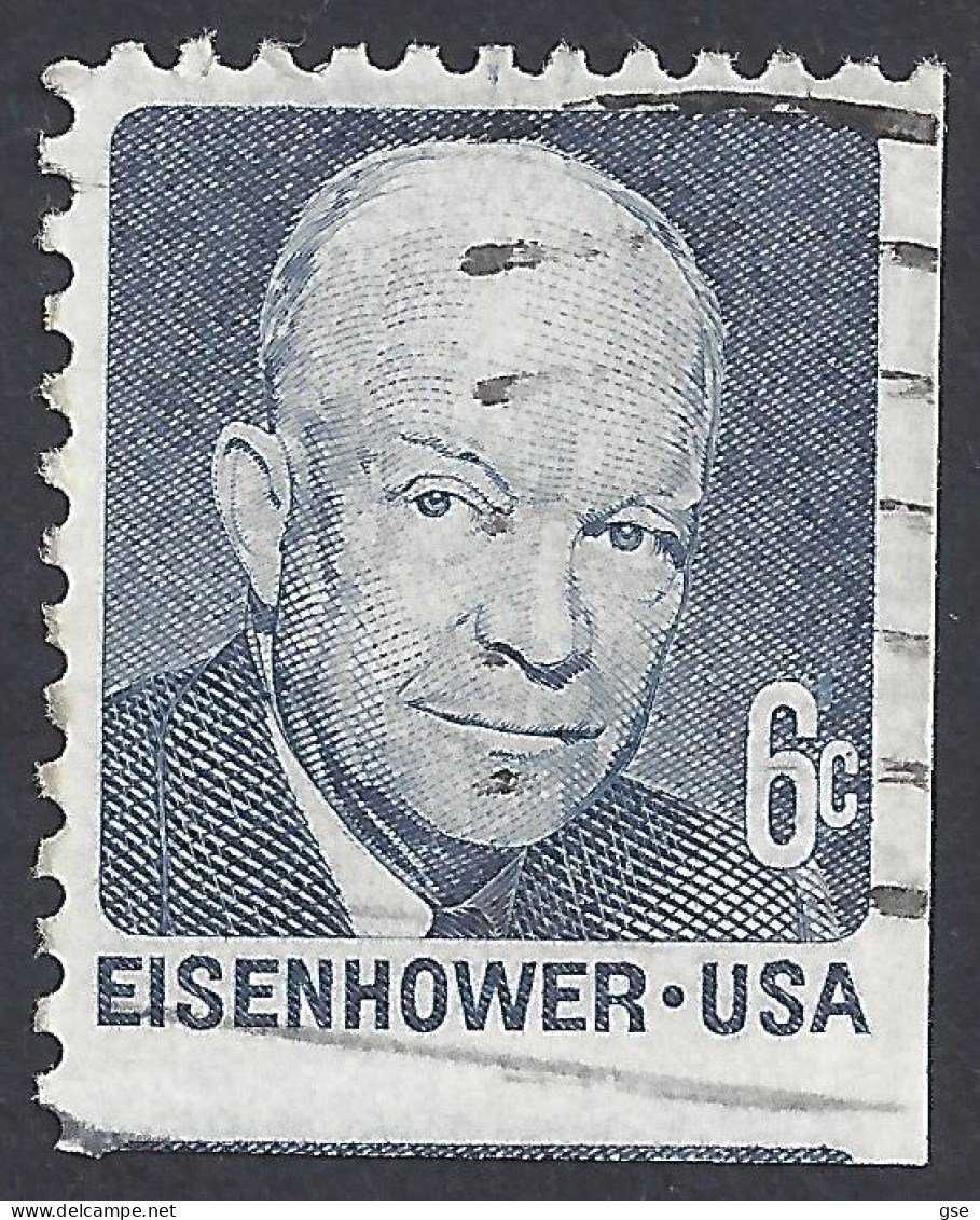 USA 1970 - Yvert 897B° - Eisenhower | - Gebruikt