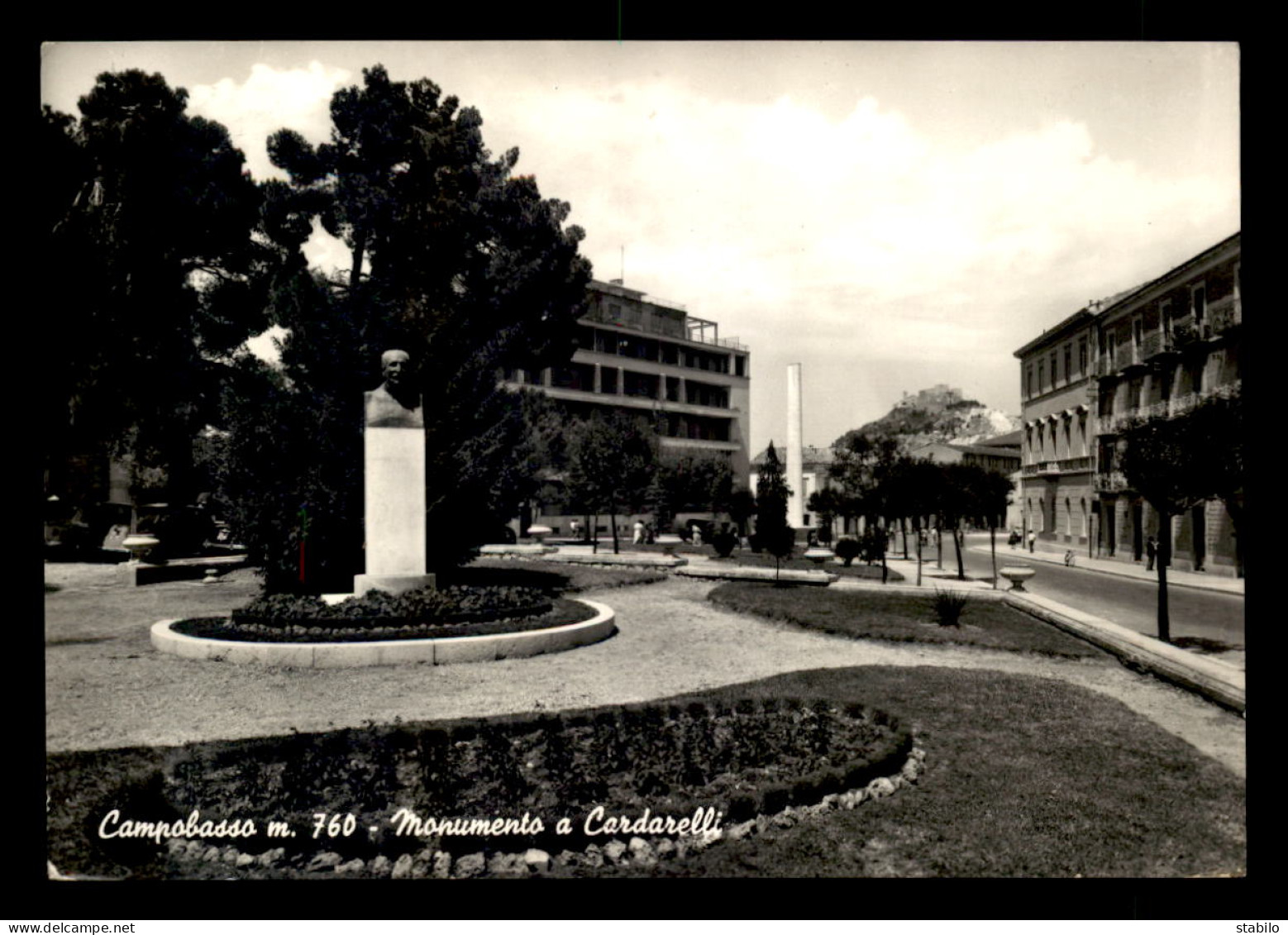 ITALIE - CAMPOBASSO - MONUMENTO A CARDARELLI - Campobasso