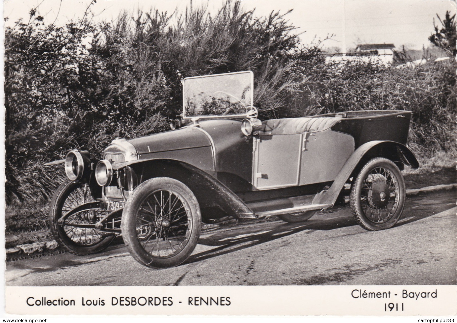 5 CPSM COLLECTION LOUIS DESBORDES DE RENNES VOITURES ANCIENNES SUERE RENAULT PANHARD BOYARD - Colecciones Y Lotes