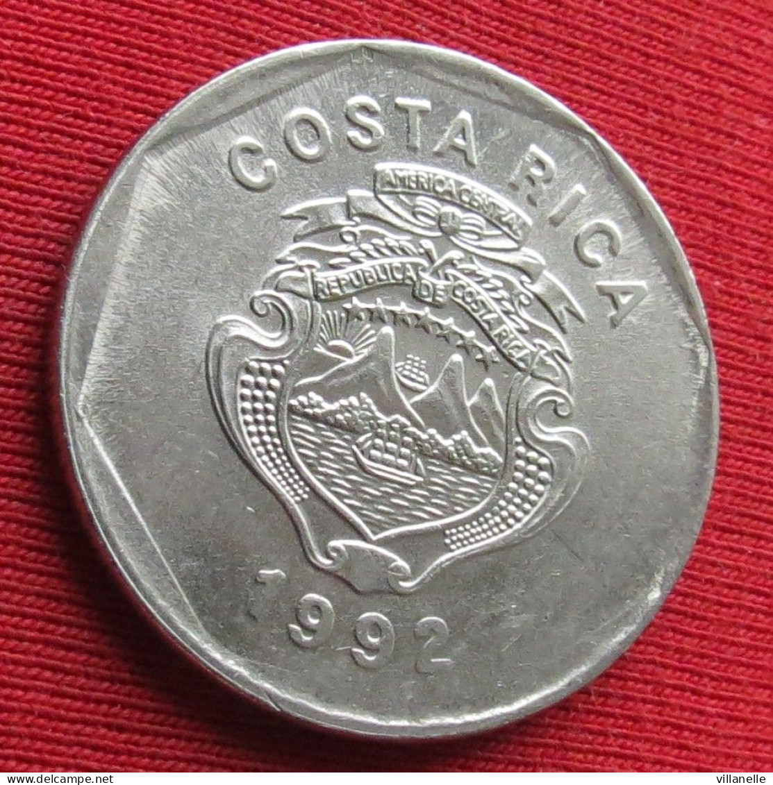 Costa Rica 10 Colones 1992 KM# 215.1 Lt 1642 *VT - Costa Rica