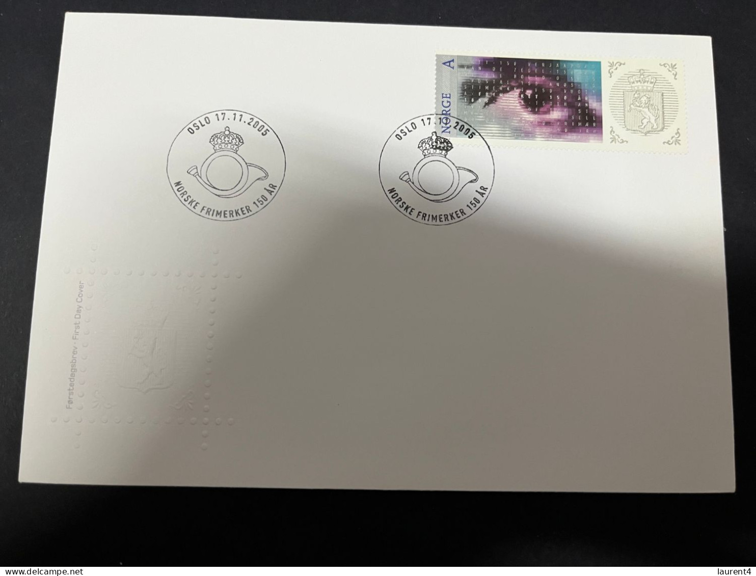 24-2-2024 (1 Y 9) Norway FDC Cover - 2005 - Eye (vision) - FDC