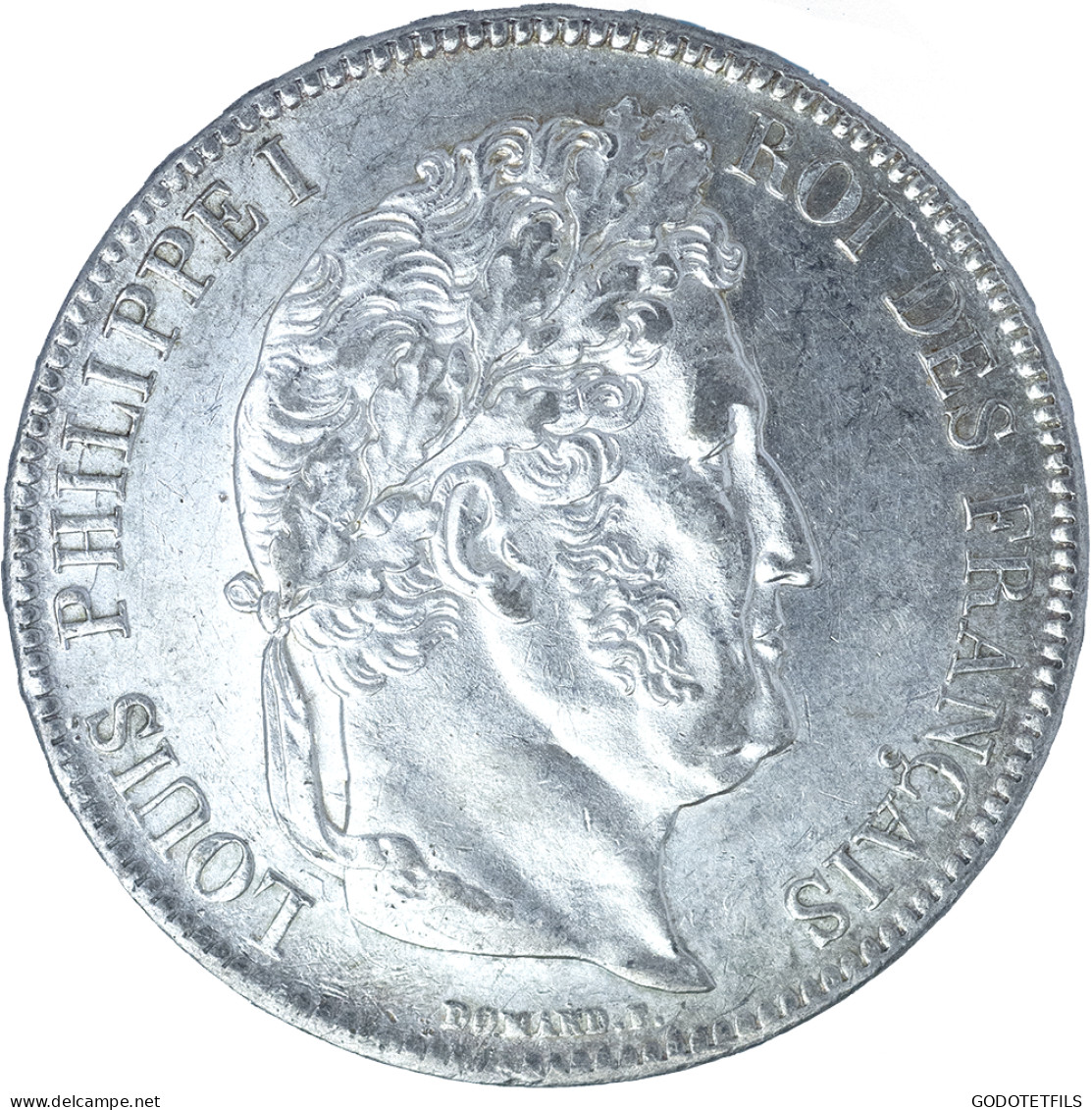 Louis-Philippe-5 Francs 1837 Paris - 5 Francs