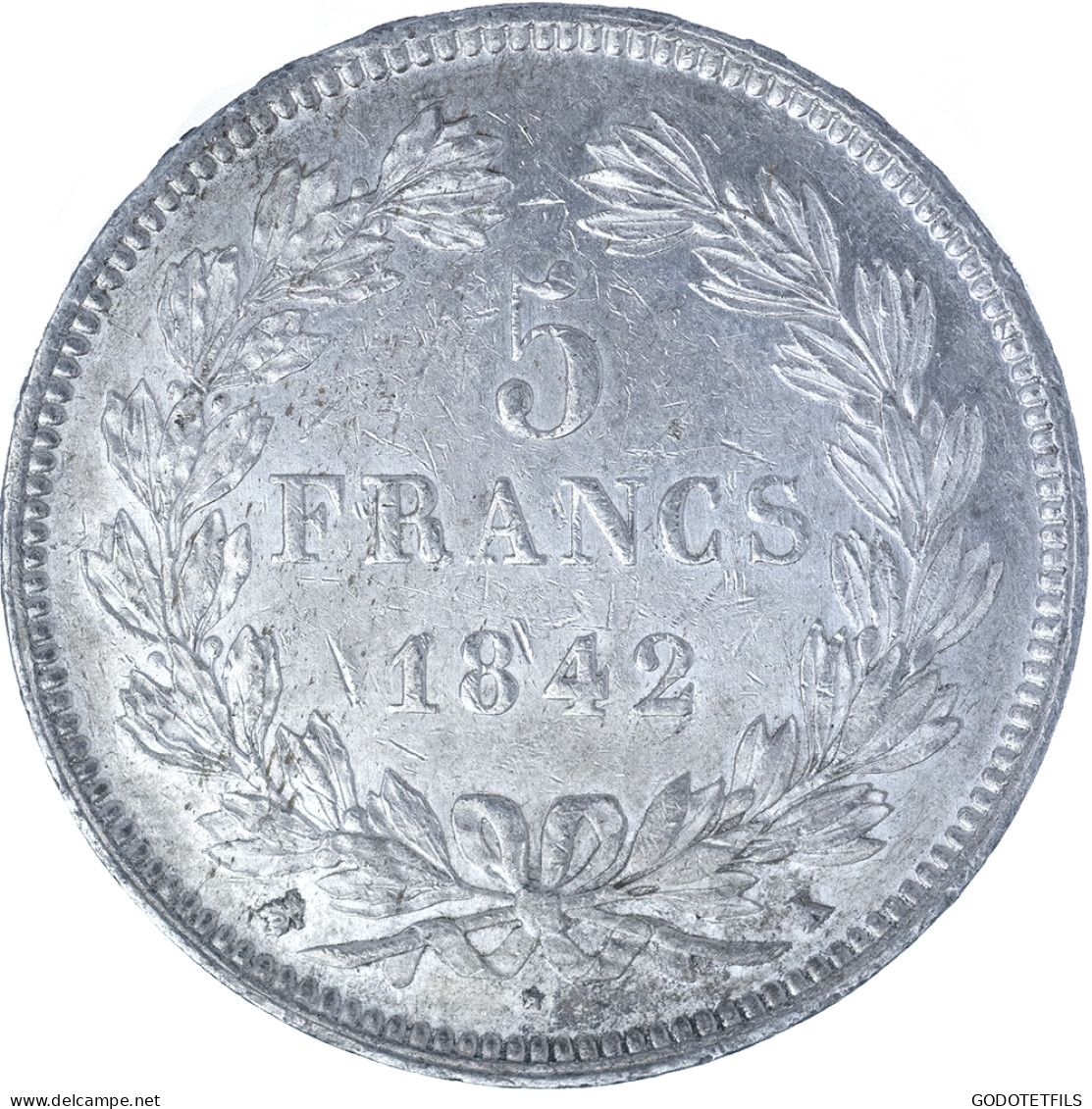 Louis-Philippe- 5 Francs 1842 Bordeaux - 5 Francs