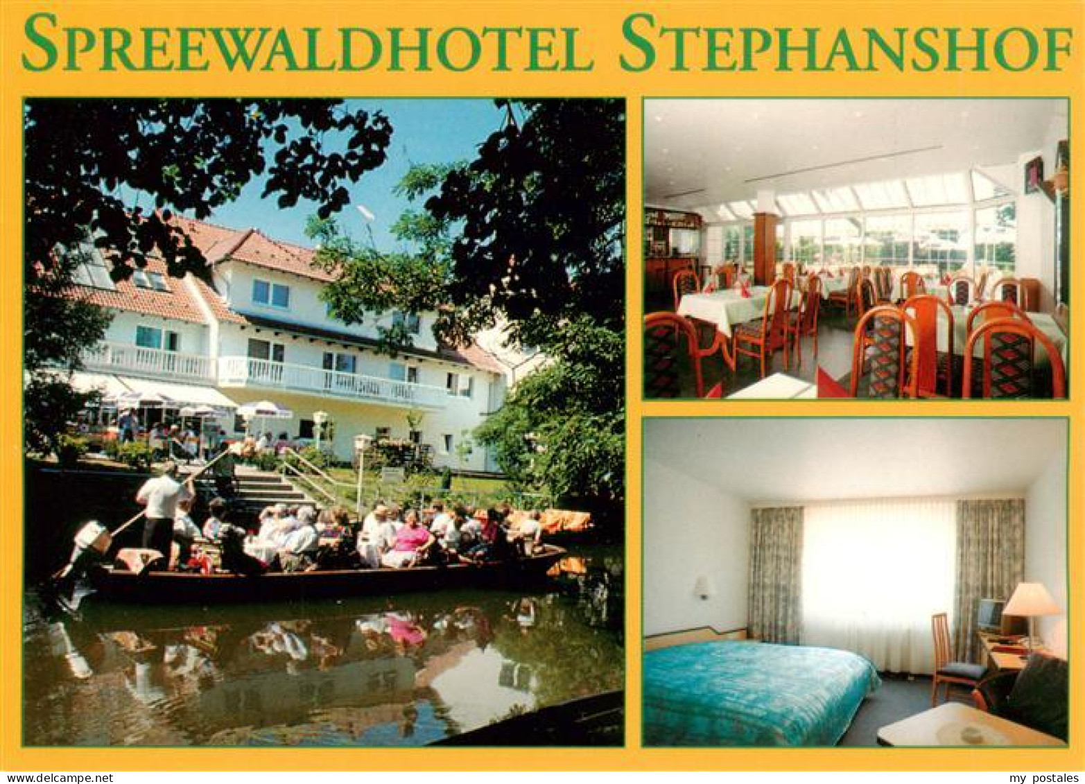 73959929 Luebben_Spreewald Spreewaldhotel Stephanshof Kahnfahrt Gastraum Zimmer - Luebben (Spreewald)