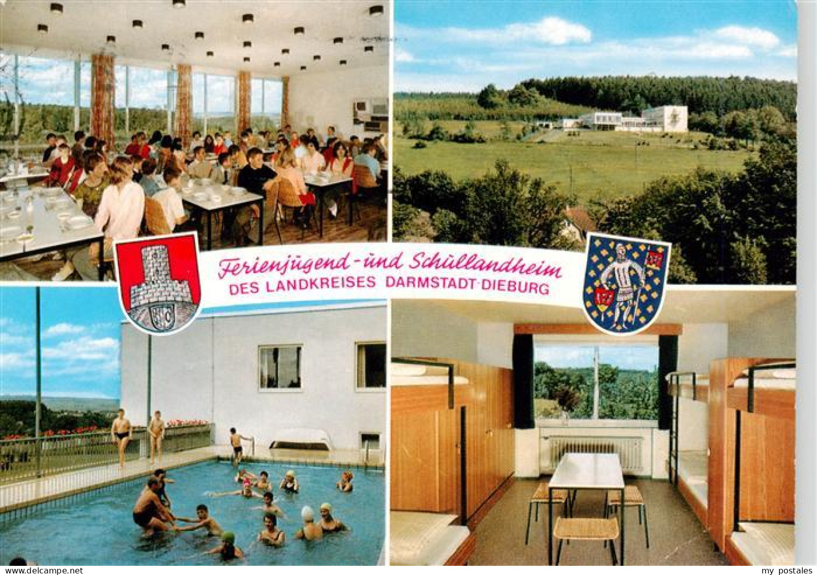73879340 Blitzenrod Ferienjugend Und Schullandheim Des Landkreises Darmstadt Die - Lauterbach