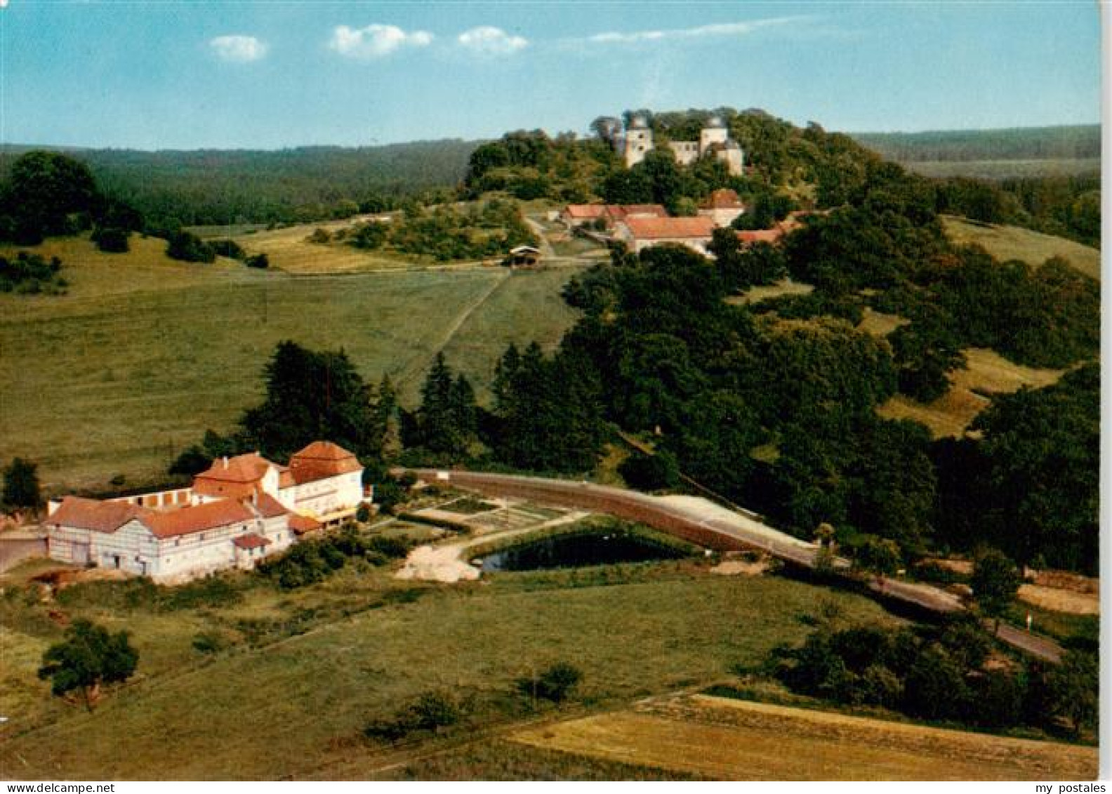 73879219 Sababurg Hofgeismar Gast Und Pensionshaus Malzfeldt Fliegeraufnahme  - Hofgeismar