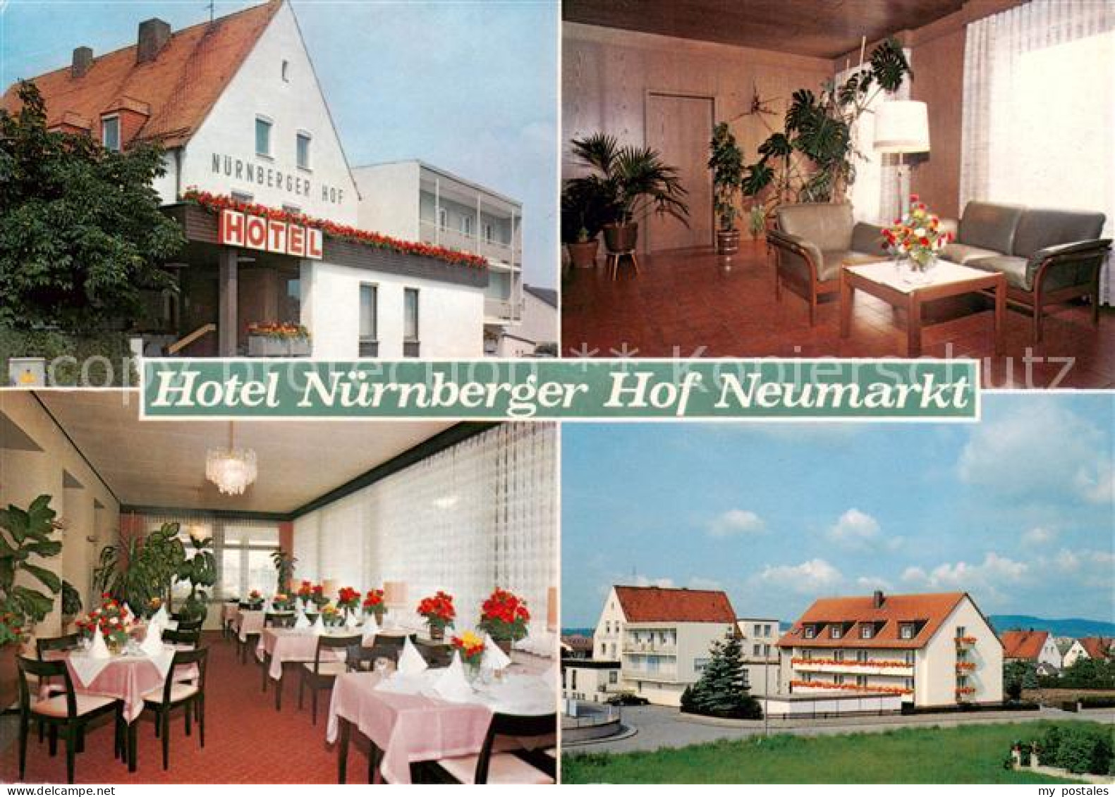 73844750 Neumarkt Oberpfalz Hotel Nuernberger Hof Gastraeume Neumarkt Oberpfalz - Neumarkt I. D. Oberpfalz
