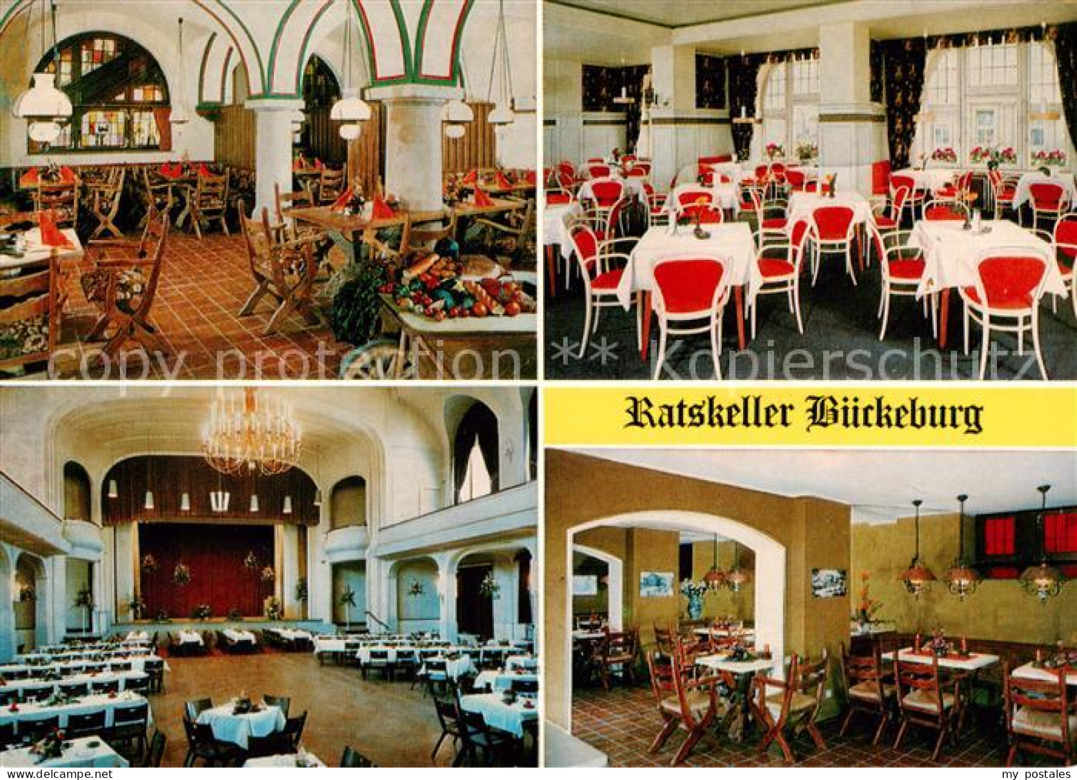 73844588 Bueckeburg Ratskeller Gastraeume Festsaal Bueckeburg - Bueckeburg