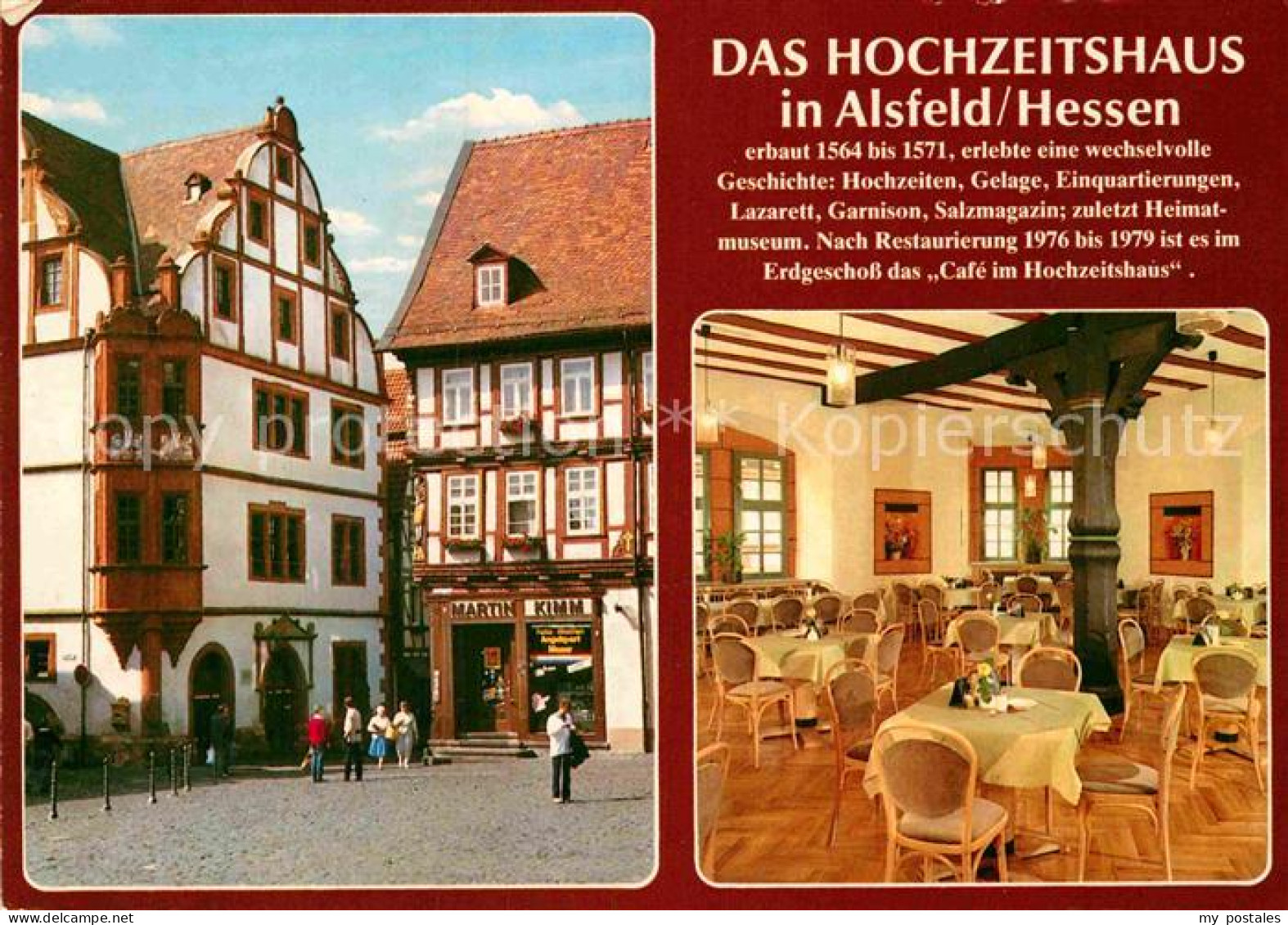 72926037 Alsfeld Hotel Das Hochzeitshaus Cafe Alsfeld - Alsfeld