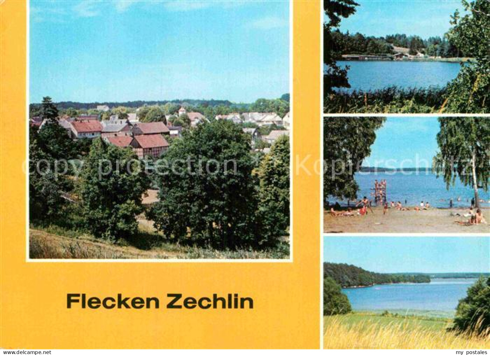 72926027 Flecken Zechlin Panorama Schwarzer See Am Grossen Zechliner See Flecken - Zechlinerhütte