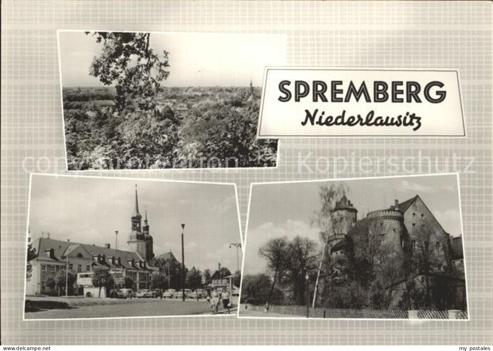 72923266 Spremberg Niederlausitz Panorama Kirche Schloss Spremberg Niederlausitz - Spremberg