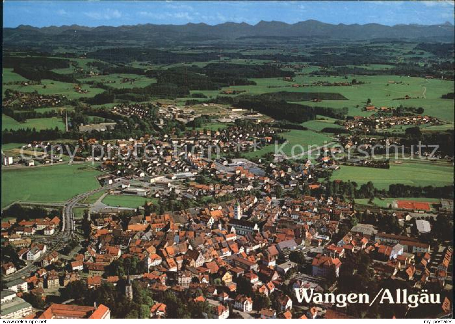 72922759 Wangen Allgaeu Fliegeraufnahme Wangen - Wangen I. Allg.